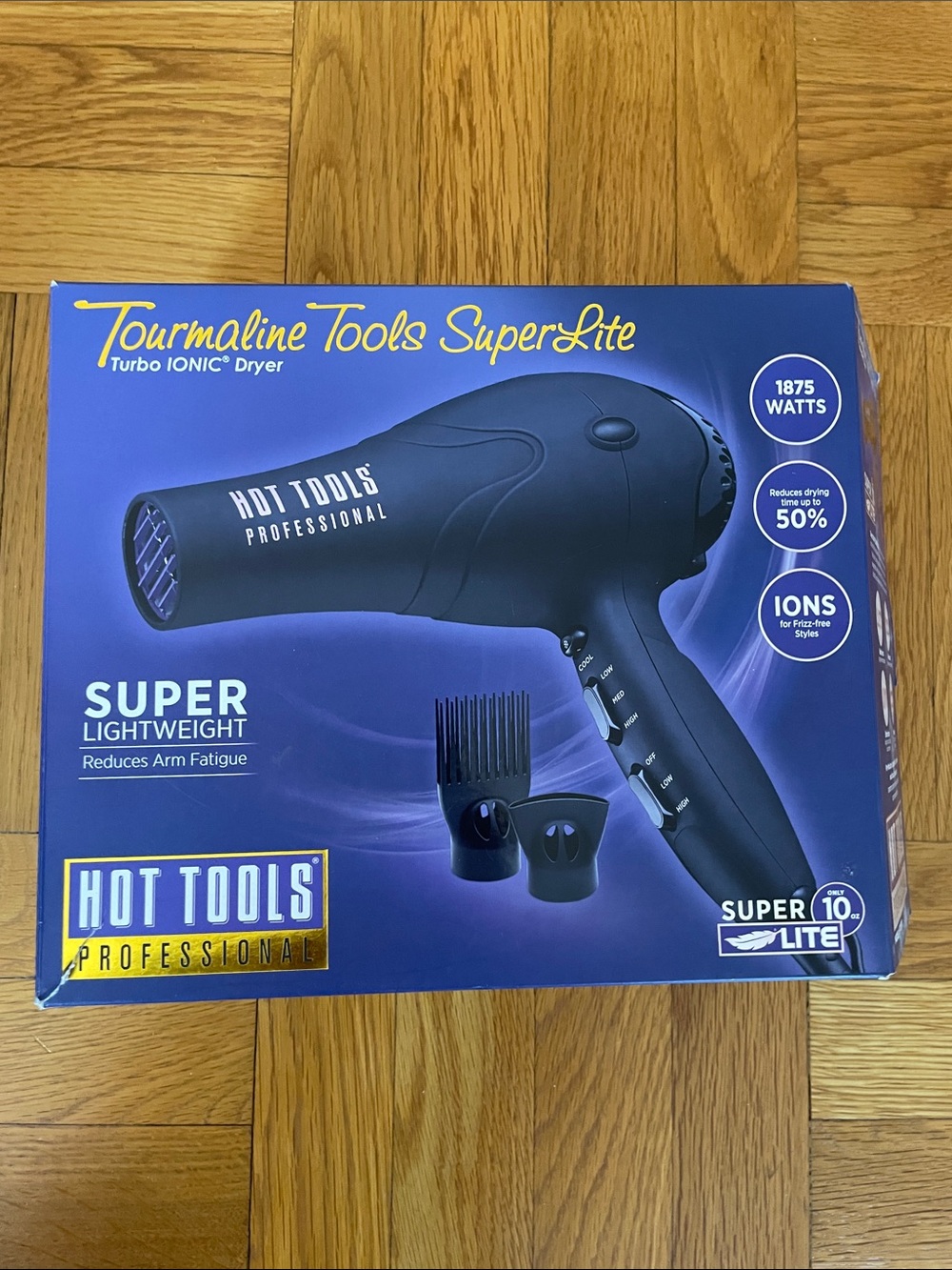 Hot Tools Professional Tourmaline SuperLite Hair Dryer - Black